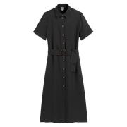 Robe-chemise mélange lyocell lin Signature OPHELIE