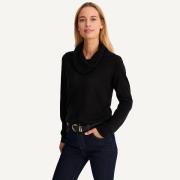 Pull col boule, manches longues, toucher très doux