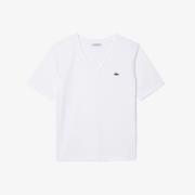 T-shirt décontracté à col V