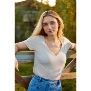 Tee shirt col v manches courtes ELVIE6