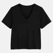 Tee shirt col v manches courtes