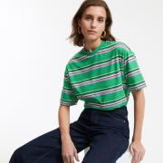 T-shirt rayé coton bio, col rond, manches courtes