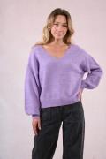 Pull oversize pailleté