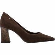 Escarpins pointus en cuir