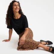 T-shirt col rond manches courtes