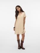 Robe courte brodée