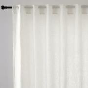 Rideau lin lavé grande largeur patte cachée Onega