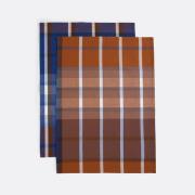 Lot de 2 torchons en coton tissé-teint, Selwyn