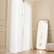 Rideau lin épais, pattes cachées, Cedal