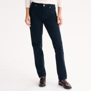 Pantalon droit 5 poches coton stretch