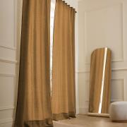 Rideau en lin lavé pattes cachées, Tojos