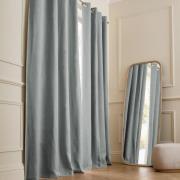 Rideau lin lavé occultant, œillets, Private