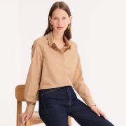 Chemise en coton, manches longues