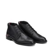 Derbies montantes en cuir