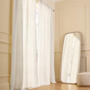 Rideau en bouclette, pattes cachées, Belvini