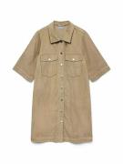 Robe courte en velours