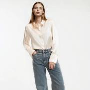 Chemise en soie, manches longues