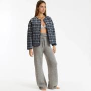 Pantalon de pyjama, tricot côtelé